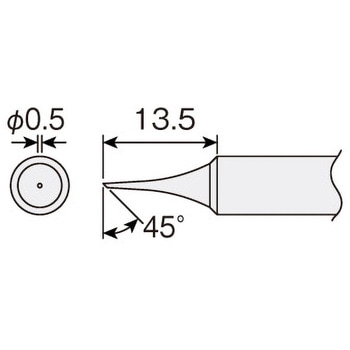 温調式ハンダゴテ HS-26用ビット ホーザン