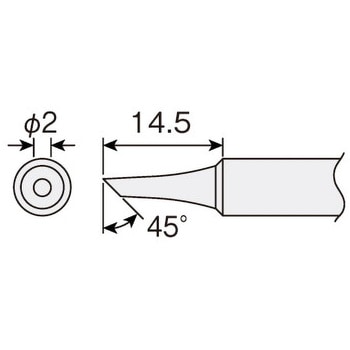 温調式ハンダゴテ HS-26用ビット ホーザン
