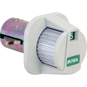 郵便箱用簡易ダイヤル錠 美和ロック