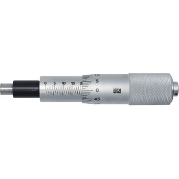 快段目盛マイクロメータヘッド (平面スピンドルタイプ) 新潟精機(SK)