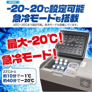 冷蔵冷凍クーラーボックス プラタ
