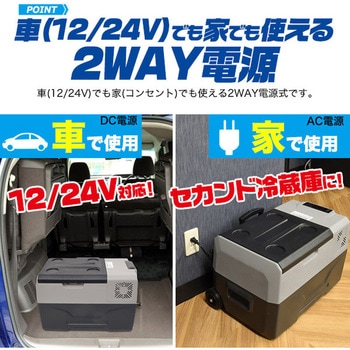 冷蔵冷凍クーラーボックス プラタ