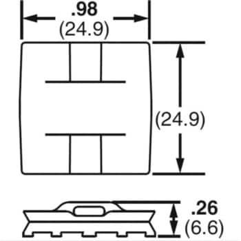 EMS-A-C0 エポキシ用マウントベース(耐候性タイプ) 1セット(100個