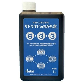 サトウキビのちから水 6-3-3 日本アルコール産業