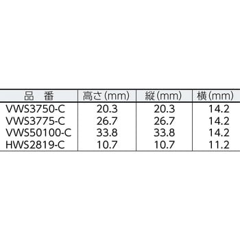 VWS50100-C ワイヤーサドル 1袋(100個) パンドウイット(PANDUIT