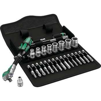サイクロップラチェット・スピード セット Wera