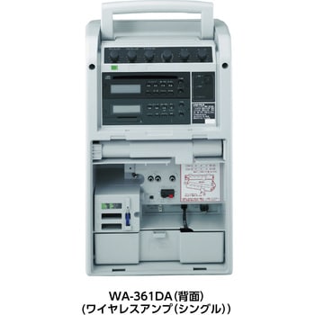 WA-361A 防滴型ワイヤレスマイクロホンシステム 1台 ユニペックス(UNI