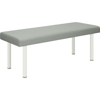 診察台 小児用  ビニルレザーグレー TB-183 55X160X50CM 高田ベッド製作所