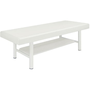診察台 ビニルレザー白 TB-908-5 70X190X55CM 高田ベッド製作所