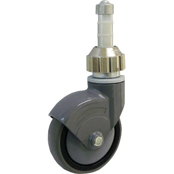 パイプ差込式エラストマーキャスター(ベアリング入) - イースタン精工