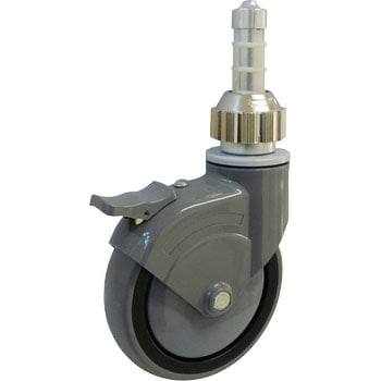パイプ差込式エラストマーキャスター(ベアリング入) - イースタン精工