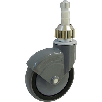 パイプ差込式エラストマーキャスター(ベアリング入) - イースタン精工
