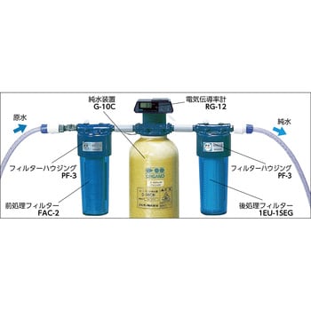 人気日本製オルガノORGANO カートリッジ純水セット（ RO 浄水器） その他