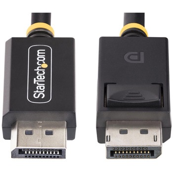 DisplayPort 2.1ケーブル/3m/8K60Hz 4K144Hz/40Gbps/VESA認証品/UHBR10 HDR HDCP2.2 HBR3/オス・オス/ブラック/モニターケーブル StarTech.com