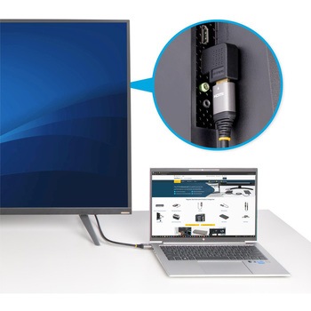 HDMI 2.0アダプター/L型右向き/オス-メス/4K60Hz/High Speed HDMI/HDR10/7.1ch 32chオーディオ/L字型 方向変換 コネクター StarTech.com