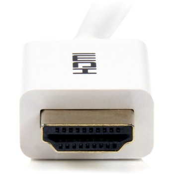 HDMI 1.4 ケーブル/7m/4K30Hz/CL3規格/ 壁内配線可/イーサネット対応/High Speed HDMI/オス-オス/ホワイト/ウルトラHD UHD モニターケーブル StarTech.com