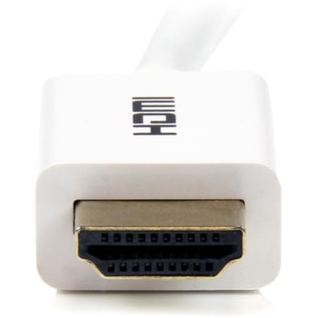HDMI 1.4 ケーブル/5m/4K30Hz/CL3規格/ 壁内配線可/イーサネット対応/High Speed HDMI/オス-オス/ホワイト/ウルトラHD UHD モニターケーブル StarTech.com