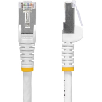 CAT8 LANケーブル/12m/ホワイト/25G/40G 2000MHz/100W PoE++/S/FTP/スナッグレス/低煙ゼロハロゲン/フルーク試験済/カテゴリ8 イーサネットケーブル StarTech.com
