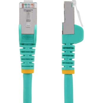 カテゴリ6A LANケーブル/3m/アクア/10GbE 500MHz/100W PoE++/S/FTP/低煙ゼロハロゲン/スナッグレス/RoHS/CAT6A ネットワーク イーサネット ケーブル StarTech.com