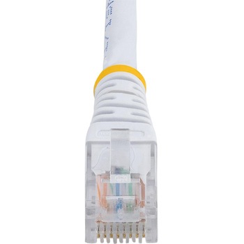 CAT5e LANケーブル/15m/ホワイト/ツメ折れ防止/カテゴリ5e RJ45 ギガビット イーサネットケーブル StarTech.com