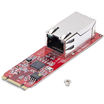 ネットワークアダプターカード/1ポート/M.2 Type 2280 B+M Key/Intel I225-V/2.5Gマルチギガビット/NBASE-T 802.3bz/PCIe LANイーサネット 拡張 増設 StarTech.com