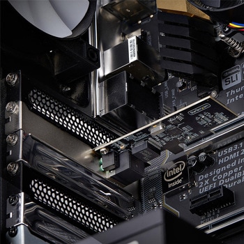 ネットワークアダプターカード/1ポート 2.5Gbps LAN/PCI Express 2.0 x1/Intel I225-V/マルチギガビット/サーバーネットワークカード StarTech.com