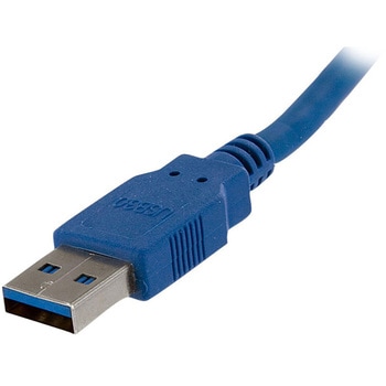 USB 3.0 延長ケーブル/1m/ブルー/SuperSpeed 5Gbps/Type-A to Type-A/オス-メス/データ転送・同期用 - StarTech.com