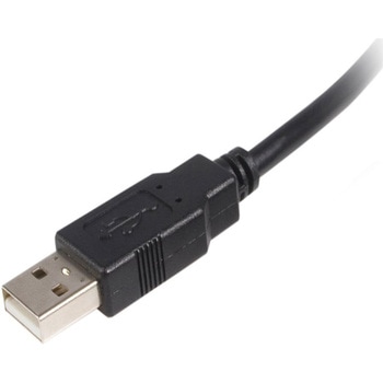 USB 2.0 - USB-Bケーブル/50cm/Type-A to Type-B/オス-オス/ブラック/データ転送・同期用 StarTech.com