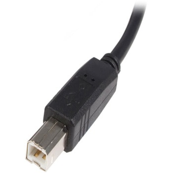 USB 2.0 - USB-Bケーブル/50cm/Type-A to Type-B/オス-オス/ブラック/データ転送・同期用 StarTech.com