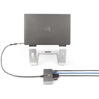 USB-Cハブ/2ポート/2x USB-A/USB 3.2 Gen 1 5Gbps/1x シリアルRS232C/100W Power Deliveryパススルー/有線LAN/Type-A/Cアダプター付属/PD対応 高速転送 充電 StarTech.com