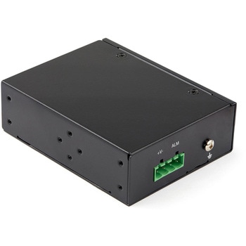 光メディアコンバータ/産業用/10/100/1000 Mbpsギガビット対応/SFP to RJ45/シングルモード・マルチモード/12-56V DC/IP30準拠/-40～+75度 - StarTech.com