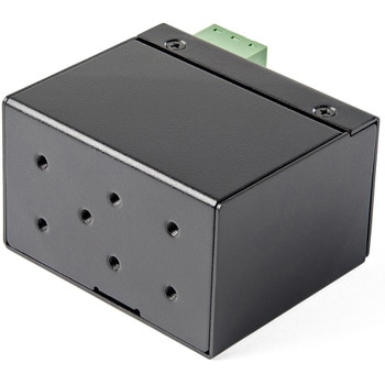 光メディアコンバータ/産業用/30W PoE+給電/ギガビット対応/SFP to RJ45/シングルモード・マルチモード/IP30準拠/-40～+75度/最大100m伝送距離 StarTech.com