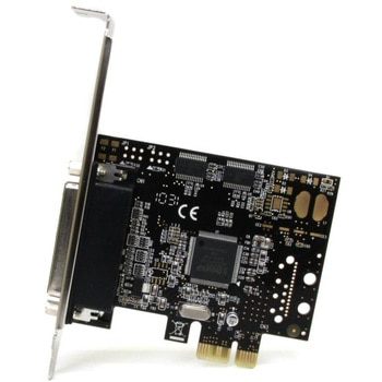 RS232C シリアルインターフェースカード/PCI Express x1/2x DB9 + 1x パラレル/16C450/16C550 UART/標準&ロープロファイル/Windows Linux/PCIe DB9 変換アダプター StarTech.com