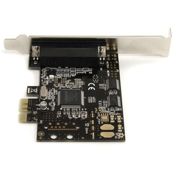 RS232C シリアルインターフェースカード/PCI Express x1/2x DB9 + 1x パラレル/16C450/16C550 UART/標準&ロープロファイル/Windows Linux/PCIe DB9 変換アダプター StarTech.com