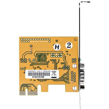RS232C シリアルインターフェースカード/PCI Express x1/1ポート RS232C/16C1050 UART/標準&ロープロファイル/Windows Linux/PCIe DB9 変換アダプター - StarTech.com