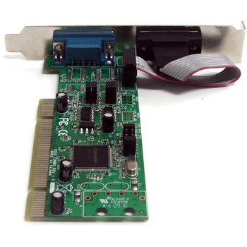 RS232C シリアルインターフェースカード/PCI/2ポート RS232C/16C1050 UART/最大128Kbps/標準&ロープロファイル/Windows Linux/インターフェースアダプター StarTech.com