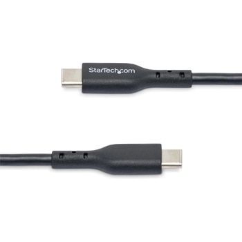 USB-Cケーブル/2m/USB 2.0/Type-C to Type-C/60W 3A PD/オス・オス/ブラック/高速充電 データ転送 - StarTech.com
