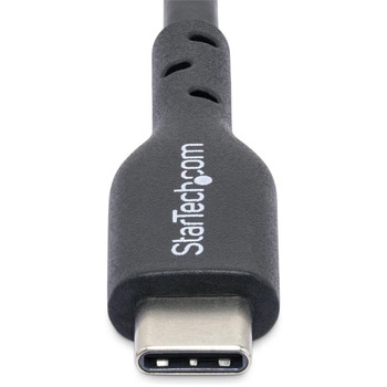 USB-Cケーブル/2m/USB 2.0/Type-C to Type-C/60W 3A PD/オス・オス/ブラック/高速充電 データ転送 - StarTech.com