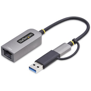 USB有線LANアダプター/USB-C&A接続/USB 3.0/10/100/1000Mbps/Thunderbolt互換/各種OS/ギガビットイーサネット ネットワークアダプター StarTech.com