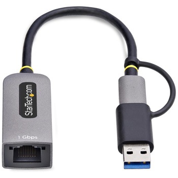 USB有線LANアダプター/USB-C&A接続/USB 3.0/10/100/1000Mbps/Thunderbolt互換/各種OS/ギガビットイーサネット ネットワークアダプター StarTech.com