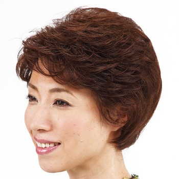 人毛100%大きめヘアピース ファミリー・ライフ