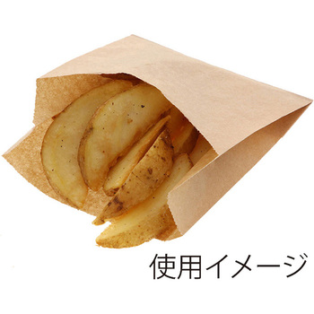 NF耐油ポテト袋 未晒無地 HEIKO