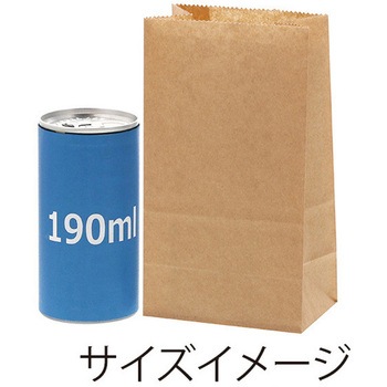 NF耐油角底袋 未晒無地 HEIKO