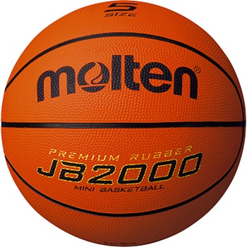 モルテン バスケットボール JB2000 5号球 小学生 ミニバスケットボール ミニバス ゴム ジュニア molten molten
