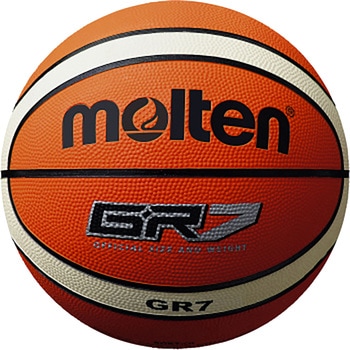モルテン バスケットボール GR7 7号球 中学生以上 男子 高校 大学 社会人 クラブ 部活 ゴム 屋外 molten molten