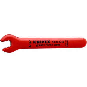 絶縁片口スパナ クニペックス(KNIPEX) 絶縁スパナ/レンチ 【通販モノタロウ】