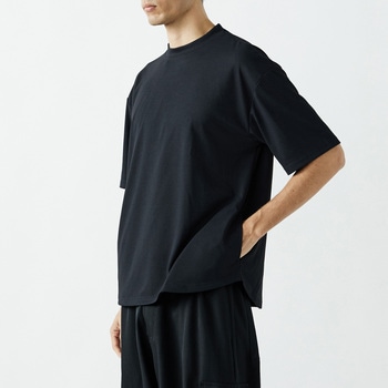 汗染み軽減オーバーサイズ5分袖Tシャツ(ミディアムウエイト) おたふく手袋