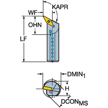 CoroTurn(R) 107 旋削加工用ボーリングバイト サンドビック