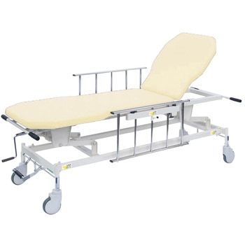 手動GSストレッチャー D型 ビニルレザークリーム TB-1521 65X48-86CM 高田ベッド製作所