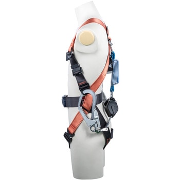 コアハーネス ツインコルトリトラ オレンジ ツヨロン(藤井電工)